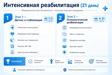 Реабилитация за 21 день в Волгограде